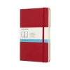 Notebooks|Moleskine Classic Professional Notebooks, 5" x 8.25", Wide Ruled, 96 Sheets, Red (854634XX)