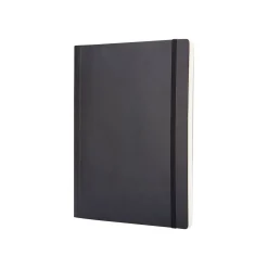 Notebooks|Moleskine Classic Professional Notebook, 7.5" x 10", Graph Ruled, 96 Sheets, Black (707247)