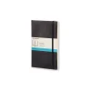 Journals|Moleskine Classic Soft Cover Notebook, 5" x 8.25", Black (892741XX)