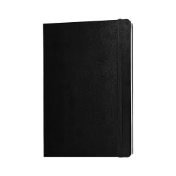 Notebooks|Moleskine Classic 1-Subject Professional Notebook, 7.5" x 10", Narrow Ruled, 96 Sheets, Black (323067)