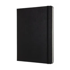 Notebooks|Moleskine Folio Professional Notebooks, 7.5" x 9.75", College Ruled, 96 Sheets, Black (620800)