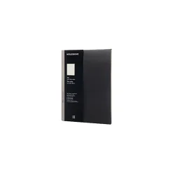Notepads|Moleskine Professional Notepad 11" x 8.5" Soft Cover Ruled Black (891577)