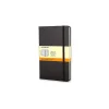 Notebooks|Moleskine 1-Subject Professional Notebook, 3.5" x 5.5", Narrow Ruled, 96 Sheets, Black (701009)