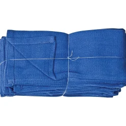Cotton Cleaning Towels, 26" x 16", Blue, 25 lbs., 125 Towels/Pack (N010-C67-25)<Monarch Brands Outlet