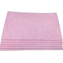 Nylon Food Service Wipers, 20" x 13", Pink, 200 Wipers/Box (NWW-PFSW-200)<Monarch Brands