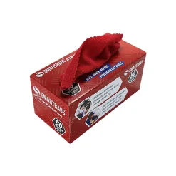 SmartRags Microfiber Rags, Red, 50/Box (M950R-INNERBX)<Monarch Brands Outlet