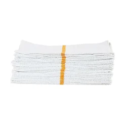 Terry Cleaning Wipers, 19" x 16", White, 60 Wipers/Box (N030-W69S-5DZ)<Monarch Brands New