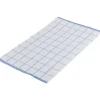 Terry Cleaning Towels, 25" x 15", White and Blue, 12 Towels/Pack (KT-BLUE)<Monarch Brands Hot