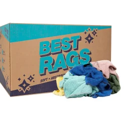 Terry Cleaning Wipers, 20" x 20", Multicolor (N-C60-25)<Monarch Brands Discount