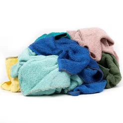 Terry Cleaning Wipers, 20" x 20", Multicolor (N-C60-25)<Monarch Brands Discount