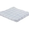 Terry Dish Cloths, 12" x 12", White and Blue, 12 Cloths/Pack (DISH-BLUE)<Monarch Brands Outlet