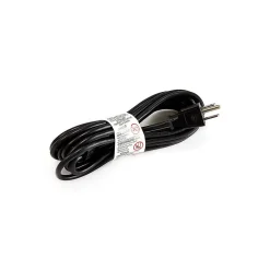 Monoprice 15' 18AWG 3 Prong AC Power Cord Cable, Black (107690)