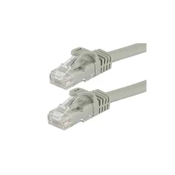 Monoprice 2' Cat-6 Networking Cable, Male to Male, Gray (109810)