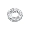 Monoprice 100' CAT-5e UTP Ethernet Network Cable, 24 AWG, White (100148)