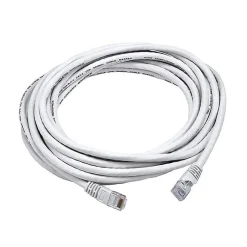 Monoprice 20' RJ45 to RJ45 Networking Cable, Male to Male, White (105015)