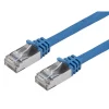 Monoprice Entegrade Series 10 ft. Cat7 Double Shielded (S/FTP) Ethernet Patch Cable, 26AWG, Blue (13661)