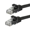Monoprice FLEXboot Series 7' Cat5e UTP Ethernet Network Patch Cable, 24AWG, Black (111381)