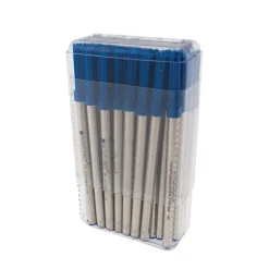 Pens|Monteverde ® Fine Ceramic Rollerball Refill For Waterman Rollerball Pens, Blue, 50/Pack
