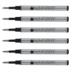 Pens|Monteverde ® Mini Rollerball Refill For Mini Jewelria Pens, Black, 6/Pack