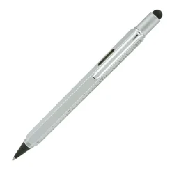 Pens|Monteverde One Touch Tool Inkball Pen with Stylus, Silver (MV35221)