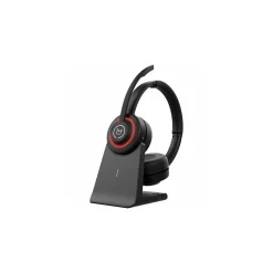 Morpheus 360 Sanctuary Wireless Noise Canceling Bluetooth Stereo Over-The-Ear Computer Headset, MS Certified (HS6750ANC)