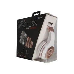 Serenity Bluetooth Wireless Noise Canceling Over-the-Ear Headphones, Bluetooth, Rosegold (HP5500R)<Morpheus 360 New