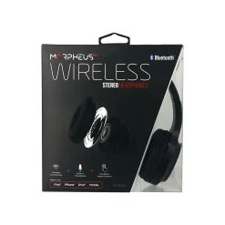 Tremors Bluetooth Wireless On-Ear Headphones, Black (HP4500B)<Morpheus 360 Discount