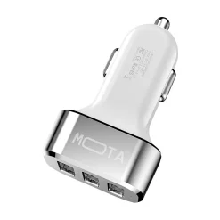 USB Car Charger for Universal, White (MT-USBCRW)<Mota Clearance