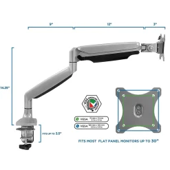 Online Mount-It! Mount it Display Stands Adjustable Monitor Arm, Up to 32