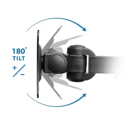 Online Mount-It! Mount it Mount-lt! Adjustable Monitor Arm, Up to 27", Black (MI-751)