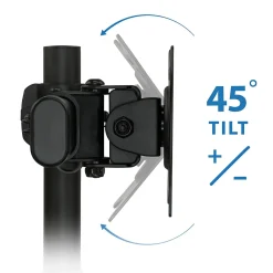 Discount Mount-It! Adjustable Dual Monitor Freestanding Desk Stand, Up to 27