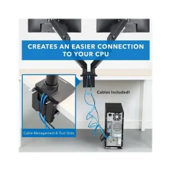 Hot Mount-It! Adjustable Dual-Monitor Mount, Up to 35