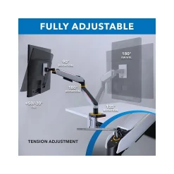 Discount Mount-It! Adjustable Monitor Arm, Up to 49
