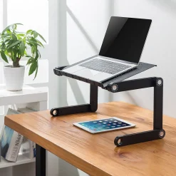 Adjustable Vented Aluminum Laptop Stand (MI-7210)<Mount-It!