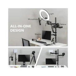 Hot Mount-It! All-in-One Adjustable Studio Camera Setup Single Mount, Up to 32