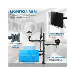 Hot Mount-It! All-in-One Adjustable Studio Camera Setup Single Mount, Up to 32