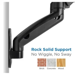 New Mount-It! Dual Arm Monitor Wall Mount for 19