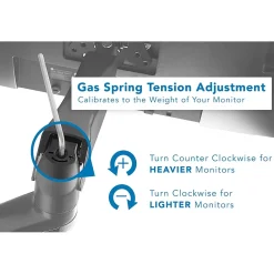 New Mount-It! Dual Arm Monitor Wall Mount for 19