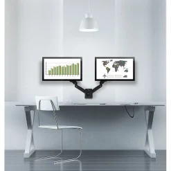 New Mount-It! Dual Arm Monitor Wall Mount for 19