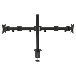 Sale Mount-It! Dual Monitor Arms, Up To 27" Monitors, Black (MI-1752)