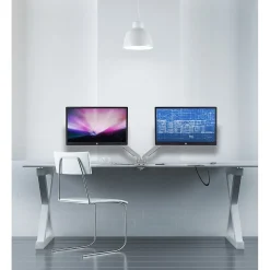 Best Mount-It! Dual Monitor Mount Arm with 2 USB Ports (MI-2762)