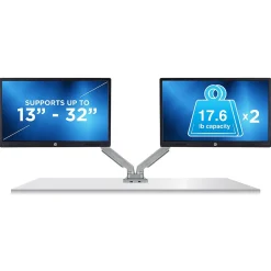 Best Mount-It! Dual Monitor Mount Arm with 2 USB Ports (MI-2762)