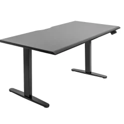 Standing Desks*Mount-It! Dual Motor 60"W Electric Adjustable Standing Desk, Black (MI-18121)