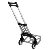 Mount-It! Folding Hand Truck and Dolly, 165 lbs., Silver/Black (MI-901)