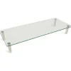 Discount Mount-It! Glass Monitor Riser, 22" Wide, Clear (MI-7263)
