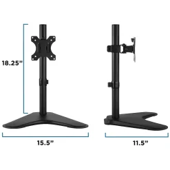 Clearance Mount-It! Single Monitor Mount Desk Stand For 22
