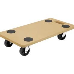 Mount-It! Small Platform Mover Dolly, 220 lb. Capacity, Light Brown (MI-925)