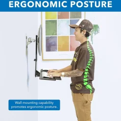 Standing Desks*Mount-It! 25"W Adjustable Standing Keyboard Tray (MI-7915)