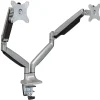 Sale Mount-It! Mount-lt! Adjustable Dual Monitor Arm Mount, Up To 32", Silver (MI-1772)