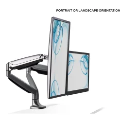 Sale Mount-It! Mount-lt! Adjustable Dual Monitor Arm Mount, Up To 32